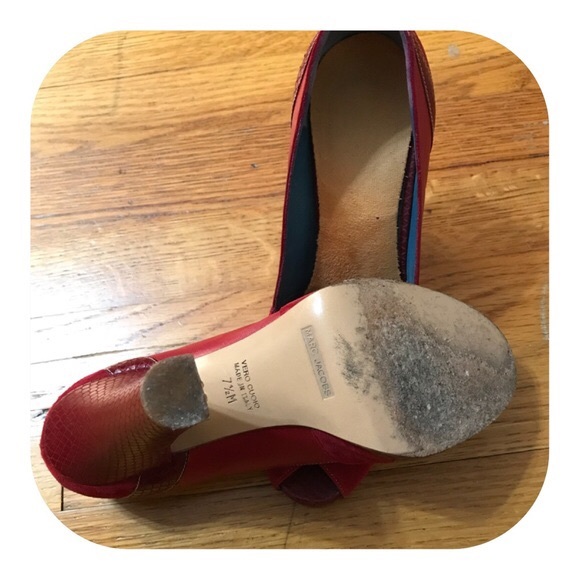 Fabulous Retro Marc Jacobs Peep Toe Heels - Picture 5 of 8